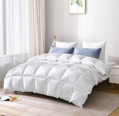 13.5 Tog Duvets Duck Feather & Down Quilt Warm Cosy Single Double King Superking