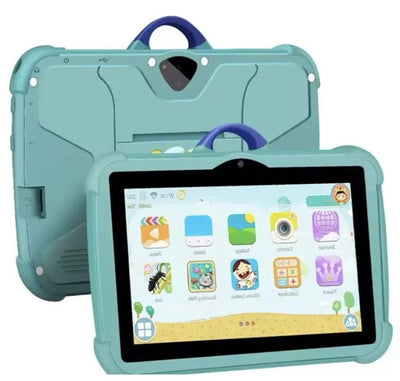 New Kids Tablet 7 Inch, Android, 4GB+64GB Storage, Bundle, WIFI, Free Case
