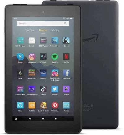Amazon Fire 7 Tablet 16GB Alexa Wi-Fi 7-Inch Display Black (Used)