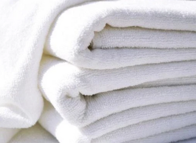 1Pc White Bath Sheet Pure Cotton 350GSM