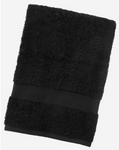 1Pc Black Face Towel Pure Cotton 550GSM