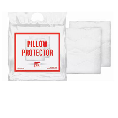 Pillow protector Pair 100% polyester Size L75, W50cm