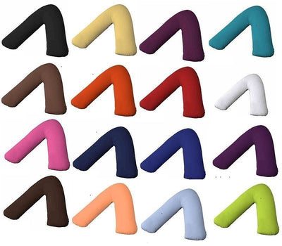 V SHAPED PILLOW CASE ORTHOPEDIC / Pregnancy Support POLYCOTTON PILLOW COVER