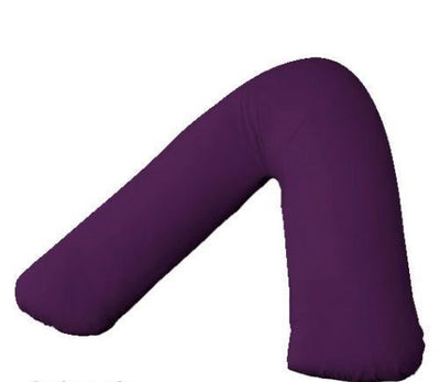V SHAPED PILLOW CASE ORTHOPEDIC / Pregnancy Support POLYCOTTON PILLOW COVER