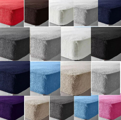 TEDDY FLEECE FITTED Bed SHEET COMFY HOT Single Double King Super king