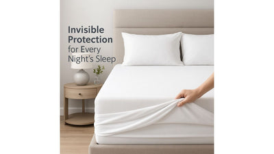 Waterproof Mattress Protector for Super King bed 30cm deep